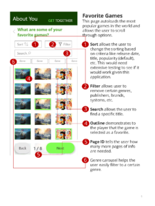 Onboarding - Favorite Games