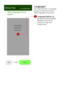 Onboarding - Languages